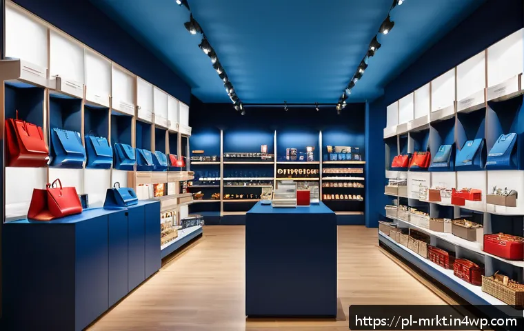 행동경제학적 시각에서 본 고객 인사이트 - A cozy, modern Polish retail store interior filled with warm lighting and inviting colors, showcasin...